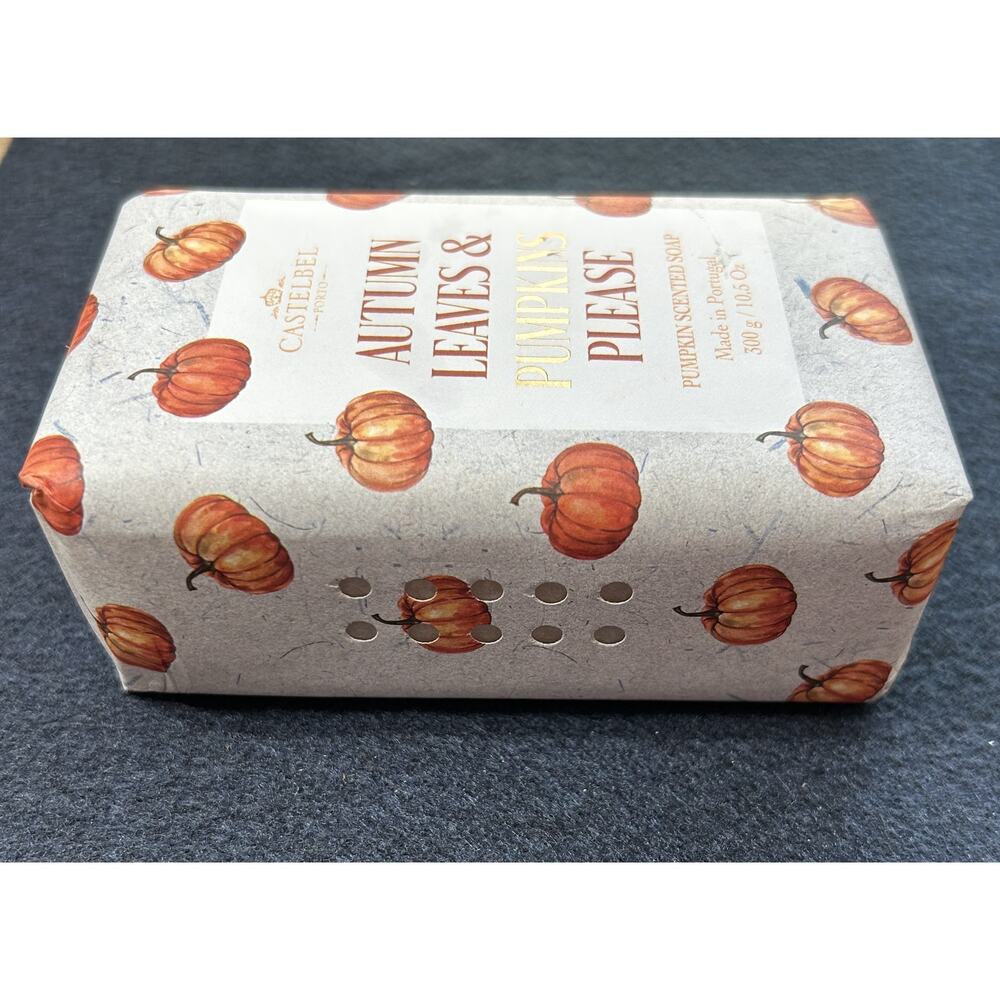 2 Bars Castelbel Autumn Leaves & Pumpkins Please Pumpkin & Vanilla Pumpkin Soap - Picture 3 of 6